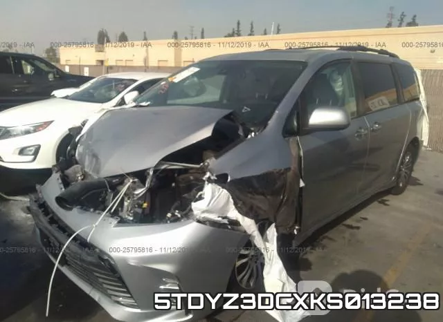 5TDYZ3DCXKS013238 фото 3