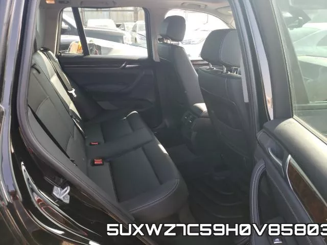 5UXWZ7C59H0V85803 фото 7