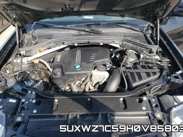 5UXWZ7C59H0V85803 фото 8