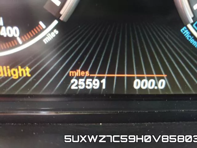 5UXWZ7C59H0V85803 фото 9