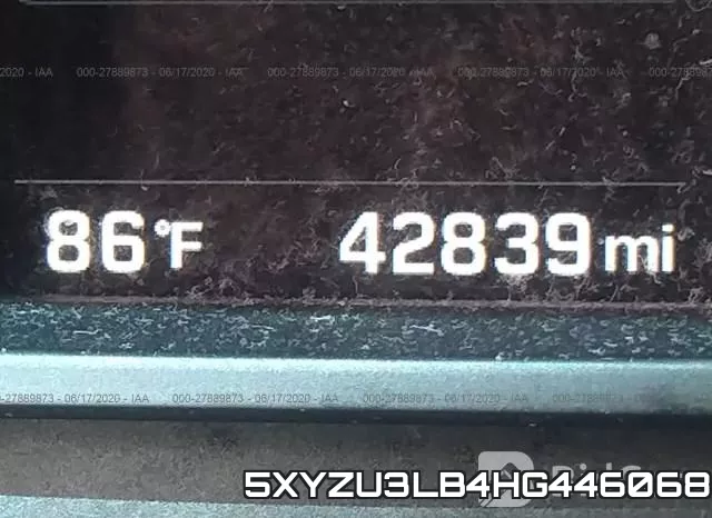 5XYZU3LB4HG446068 фото 8