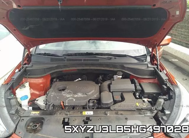 5XYZU3LB5HG497028 фото 2