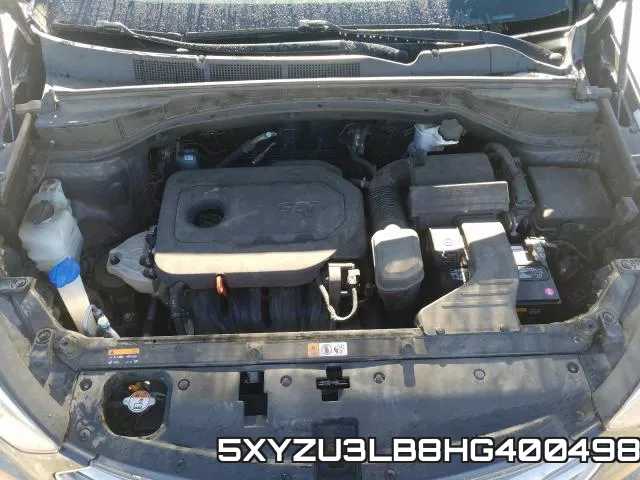 5XYZU3LB8HG400498 фото 8