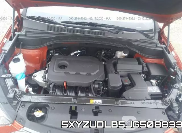 5XYZUDLB5JG508833 фото 2