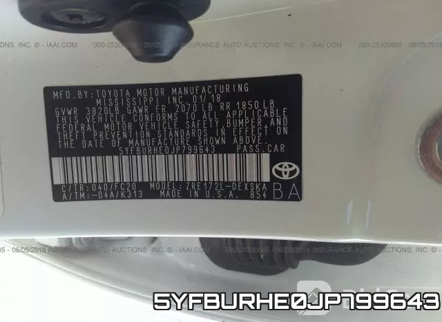 5YFBURHE0JP799643 фото 10