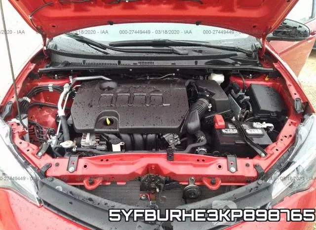 5YFBURHE3KP898765 фото 2