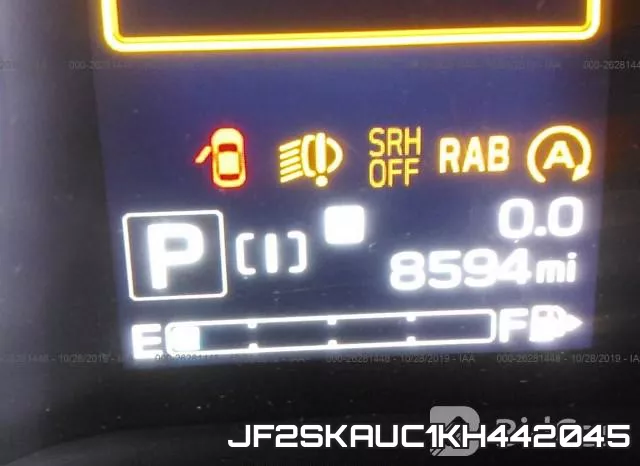 JF2SKAUC1KH442045 фото 8