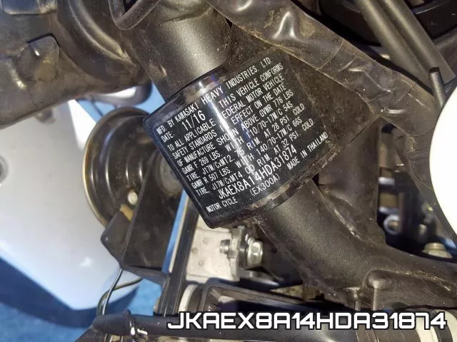 JKAEX8A14HDA31874 фото 2