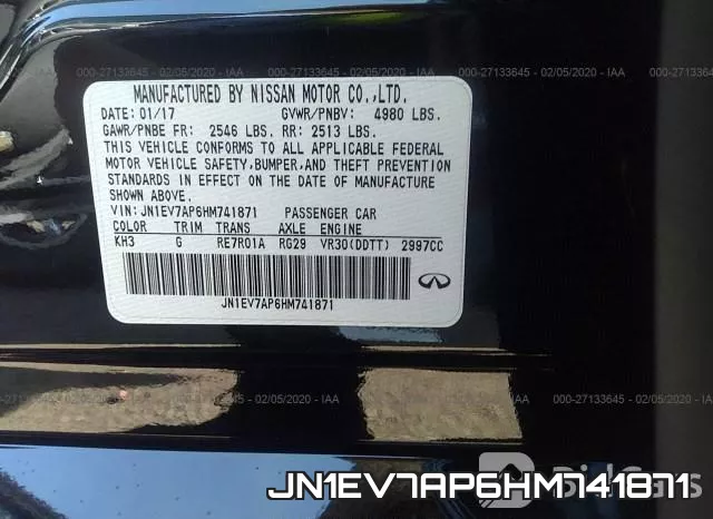 JN1EV7AP6HM741871 фото 10