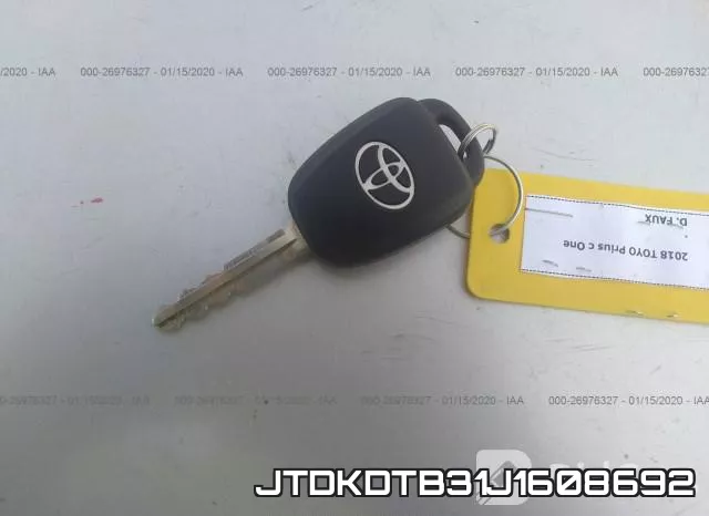 JTDKDTB31J1608692 фото 2