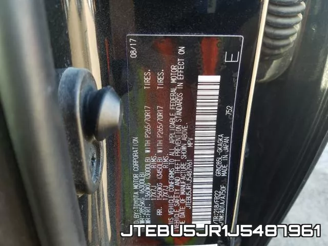 JTEBU5JR1J5487961 фото 2