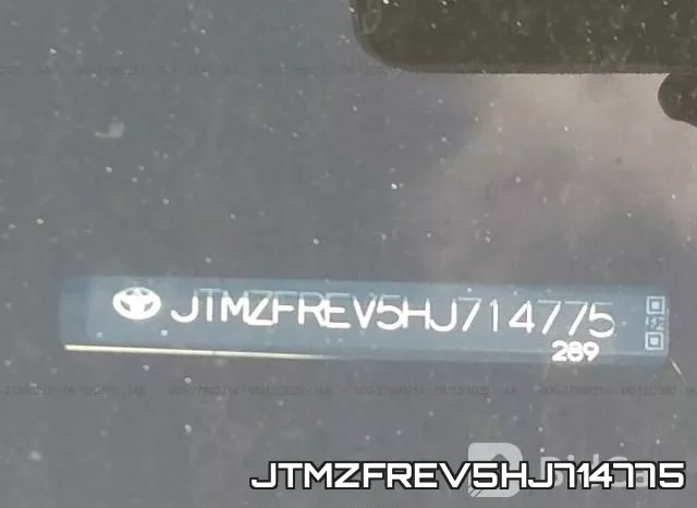 JTMZFREV5HJ714775 фото 10