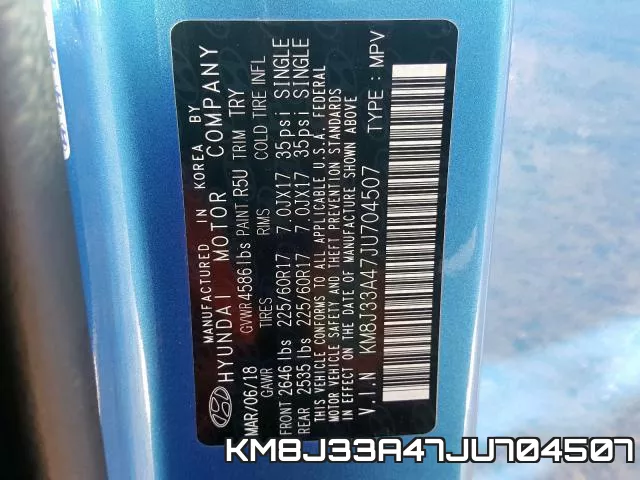 KM8J33A47JU704507 фото 2