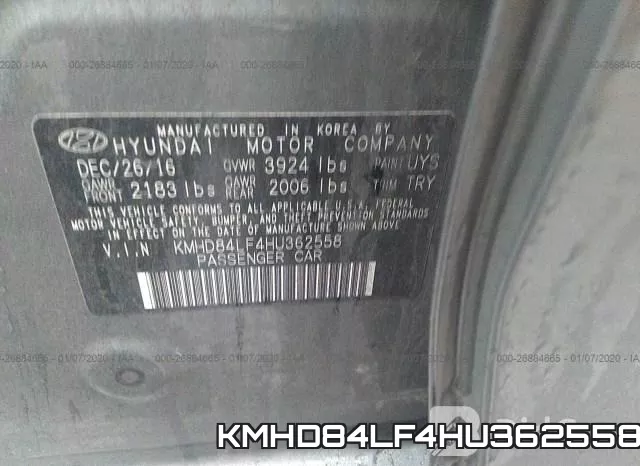 KMHD84LF4HU362558 фото 10