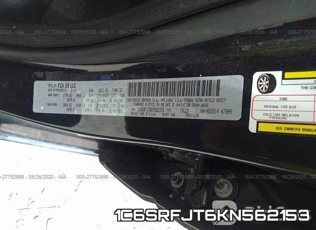 1C6SRFJT6KN562153 фото 10