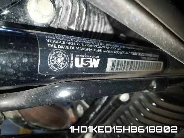 1HD1KED15HB618802 фото 2