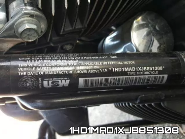 1HD1MAD1XJB851308 фото 2