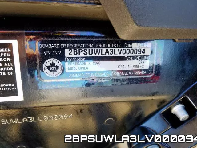 2BPSUWLA3LV000094 фото 2