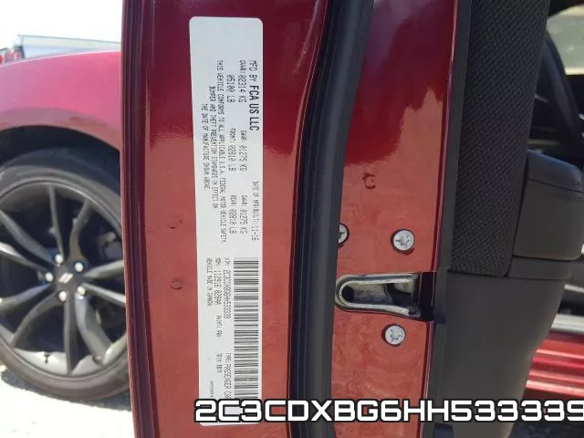 2C3CDXBG6HH533339 фото 2