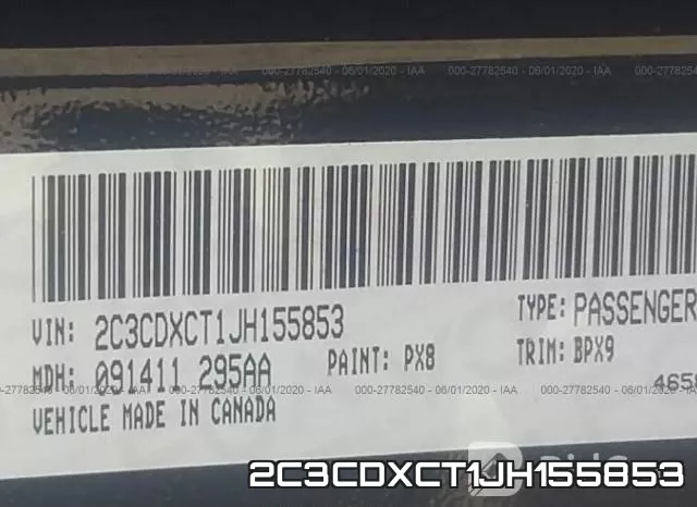 2C3CDXCT1JH155853 фото 10