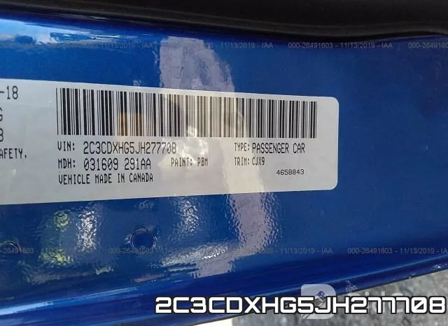2C3CDXHG5JH277708 фото 10