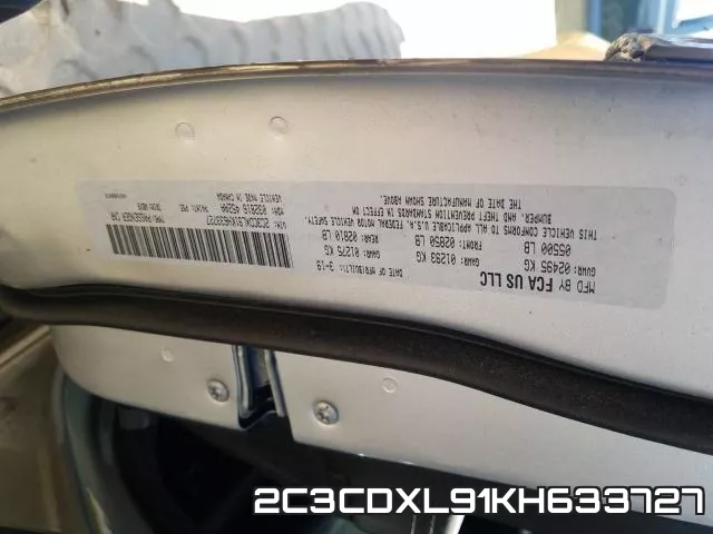2C3CDXL91KH633727 фото 2