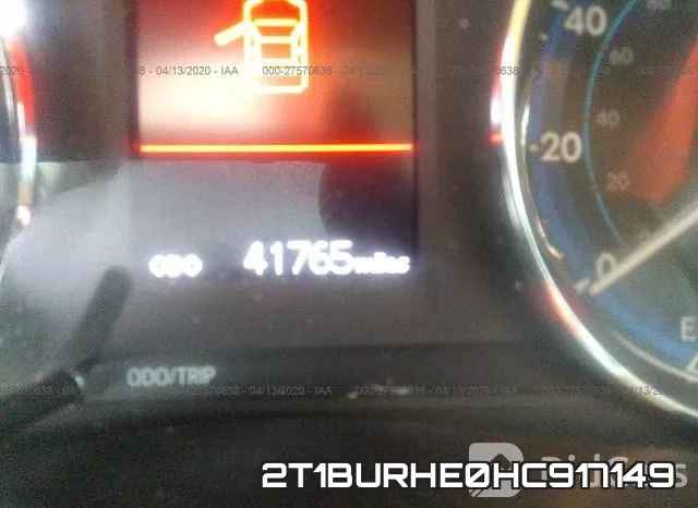 2T1BURHE0HC917149 фото 8
