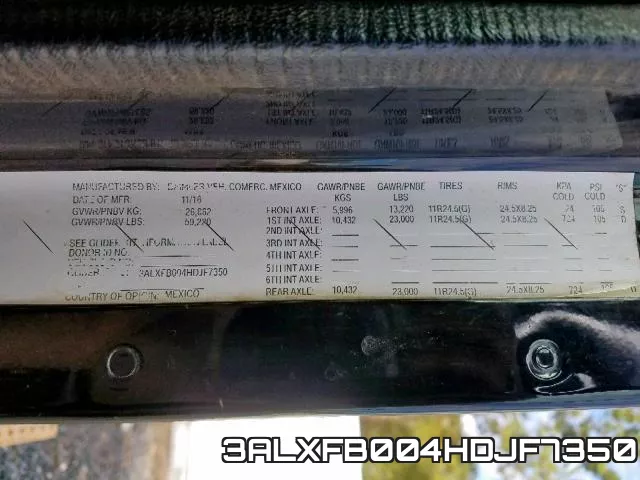 3ALXFB004HDJF7350 фото 2
