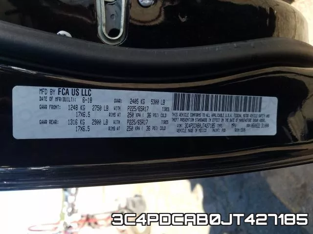 3C4PDCAB0JT427185 фото 2