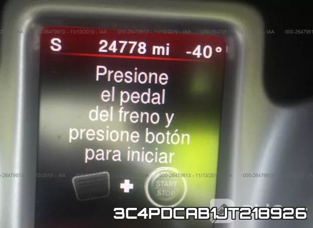 3C4PDCAB1JT218926 фото 8