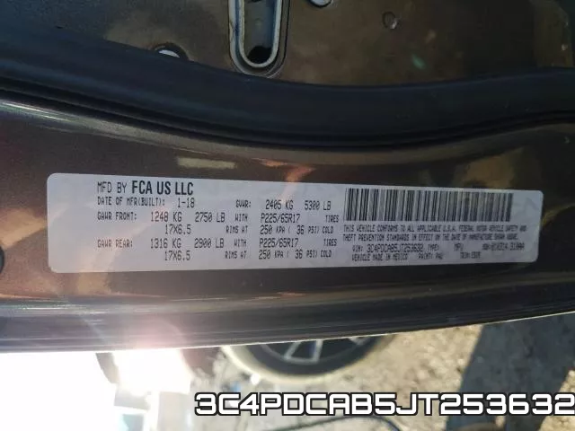 3C4PDCAB5JT253632 фото 2