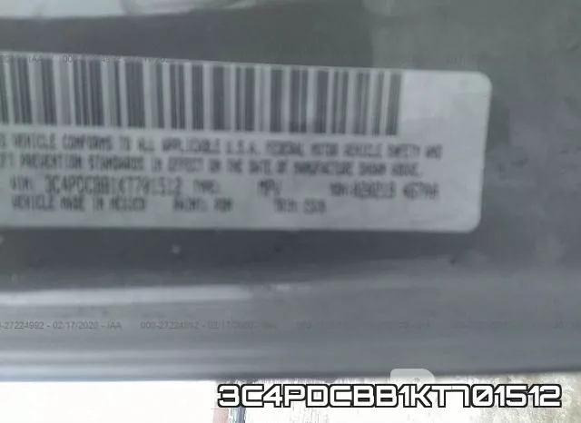 3C4PDCBB1KT701512 фото 10