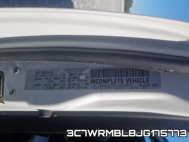 3C7WRMBL8JG175773 фото 2