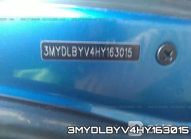 3MYDLBYV4HY163015 фото 10