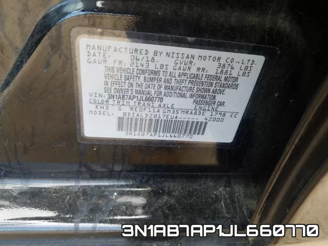 3N1AB7AP1JL660770 фото 2