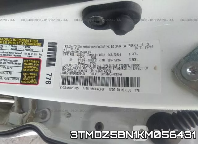 3TMDZ5BN1KM056431 фото 10
