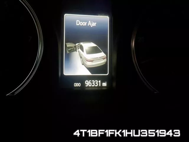 4T1BF1FK1HU351943 фото 9