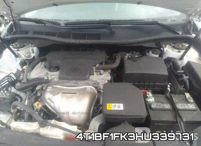 4T1BF1FK3HU339731 фото 2