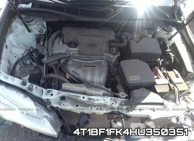 4T1BF1FK4HU350351 фото 2