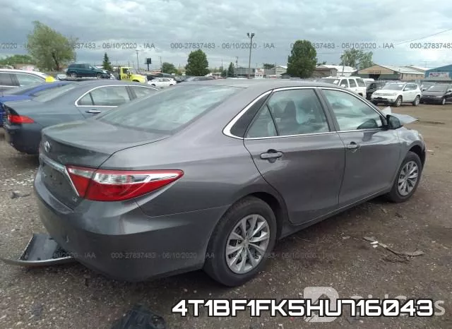 4T1BF1FK5HU716043 фото 5