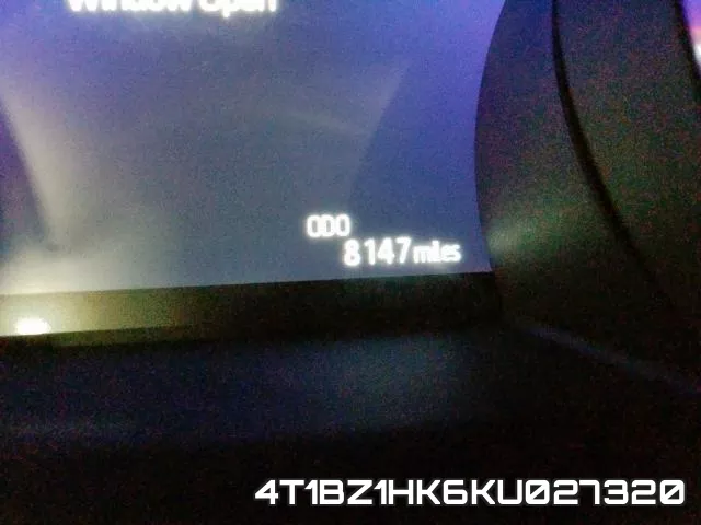 4T1BZ1HK6KU027320 фото 9