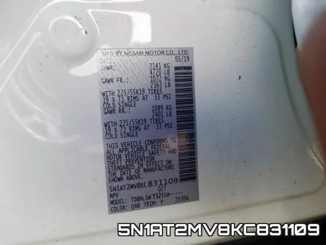 5N1AT2MV8KC831109 фото 2