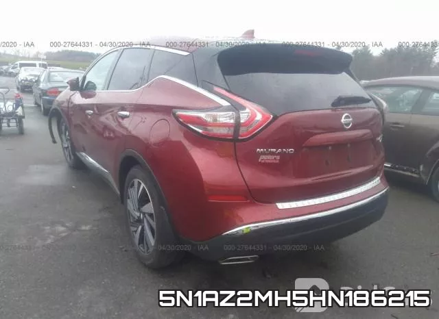 5N1AZ2MH5HN186215 фото 4