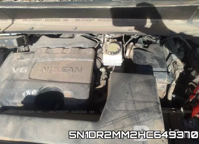 5N1DR2MM2HC649370 фото 2