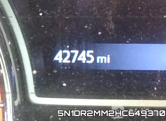 5N1DR2MM2HC649370 фото 8