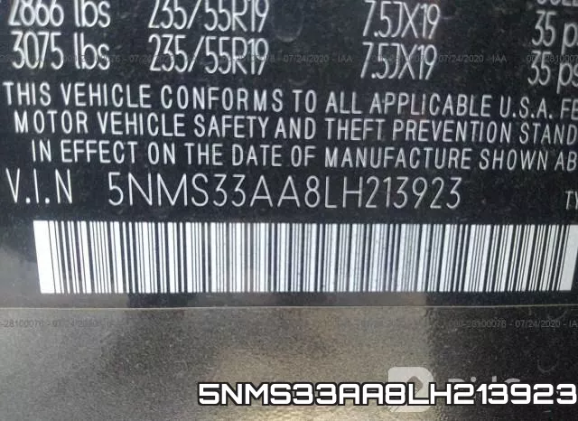 5NMS33AA8LH213923 фото 10