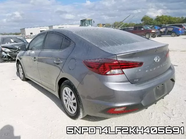 5NPD74LF2KH405691 фото 4