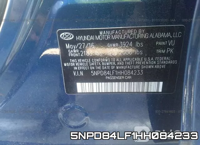 5NPD84LF1HH084233 фото 10