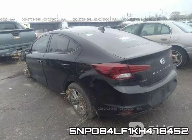 5NPD84LF1KH478452 фото 4