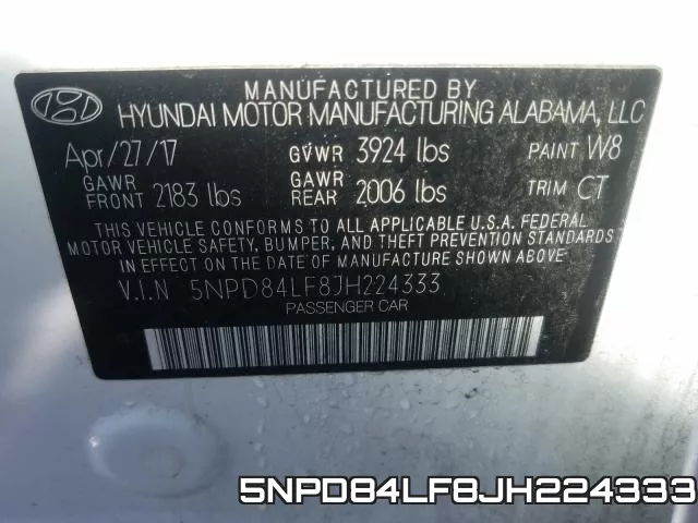 5NPD84LF8JH224333 фото 2